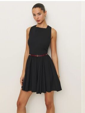 reformation carmina knit dress Buy Reformation Black Carmina Mini Dress in Knit-jersey For Women Online